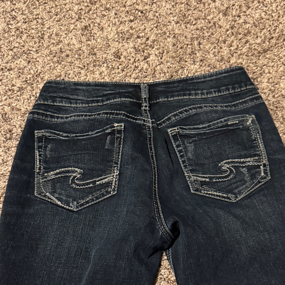 Silver Jeans Women's Black Skinny Jeans - Picture 8 of 8